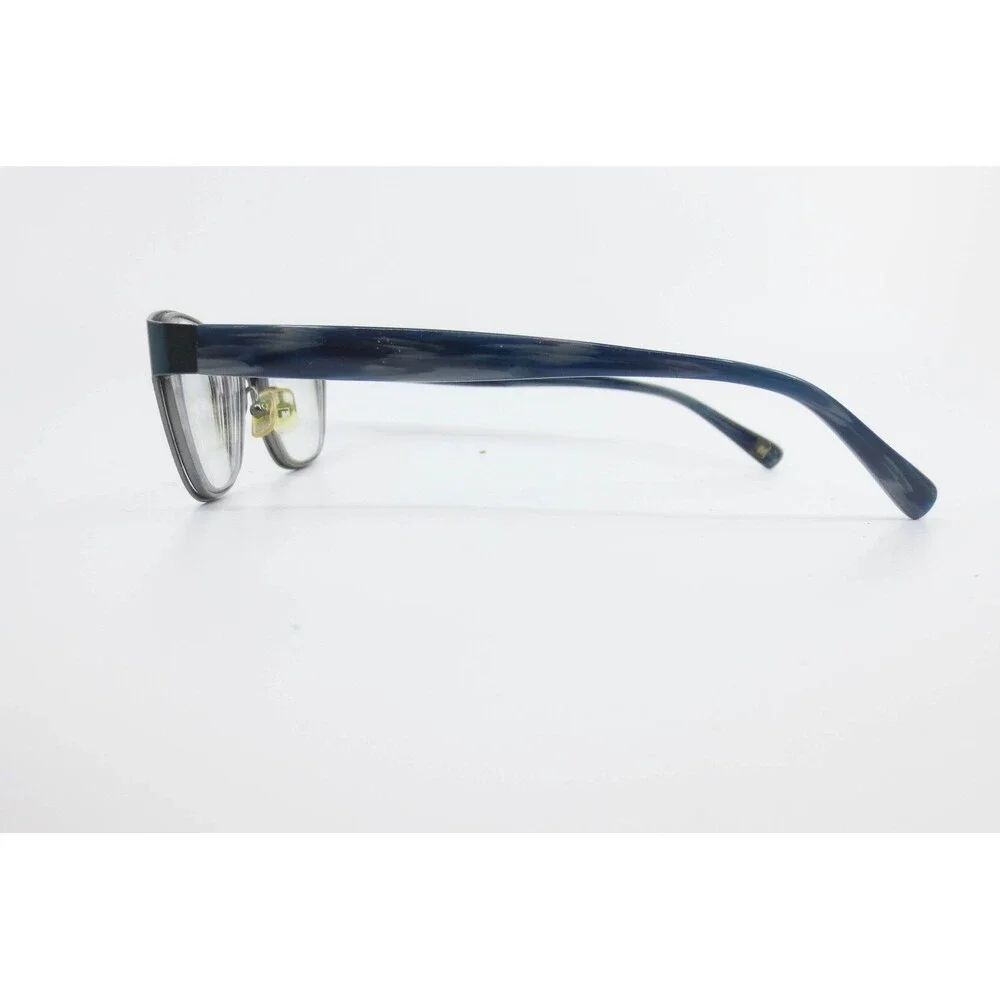 Marchon Uptown Chelsea 320 Eyeglasses Navy Blue Cat Eye Frames 52-16-135 35535